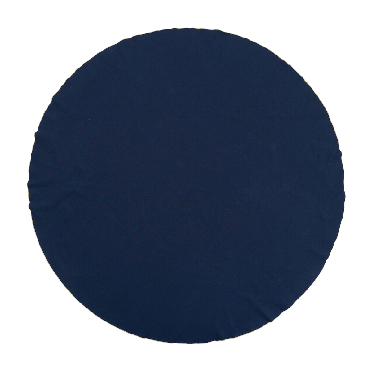 Nappe en coton bleue marine Wilhemina - Broste Copenhagen - The Cool Republic