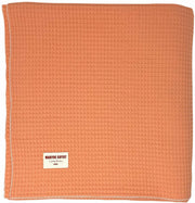 Nappe orange gaufrée 140 x 250 cm - Maryne Guyot créations - The Cool Republic