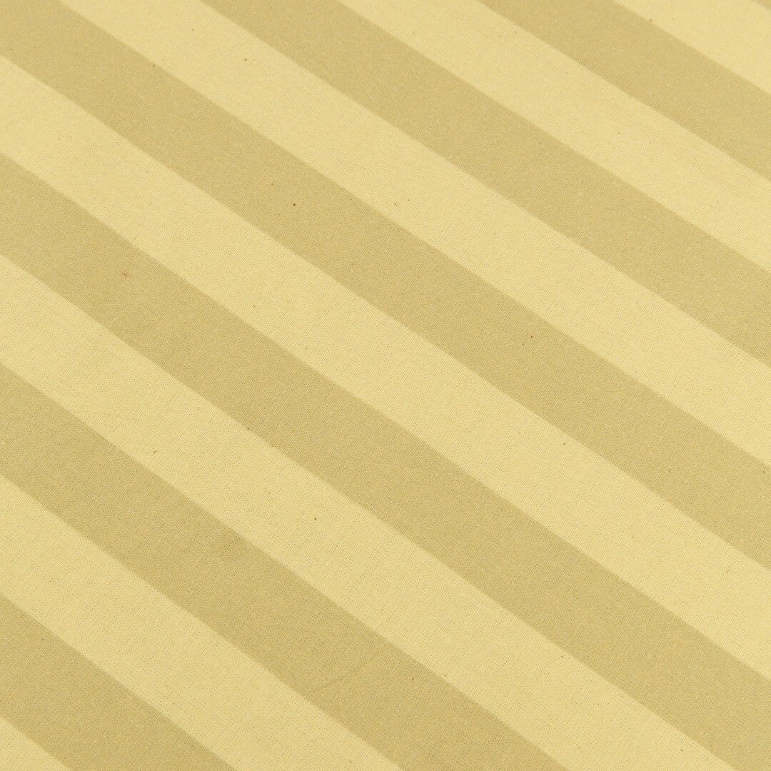 Nappe rectangulaire en popeline de coton bio à rayures jaune 150 x 250 cm - Nobodinoz - The Cool Republic
