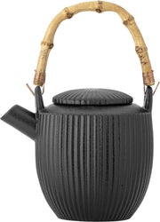 Neri Théière Noir Grès - Bloomingville