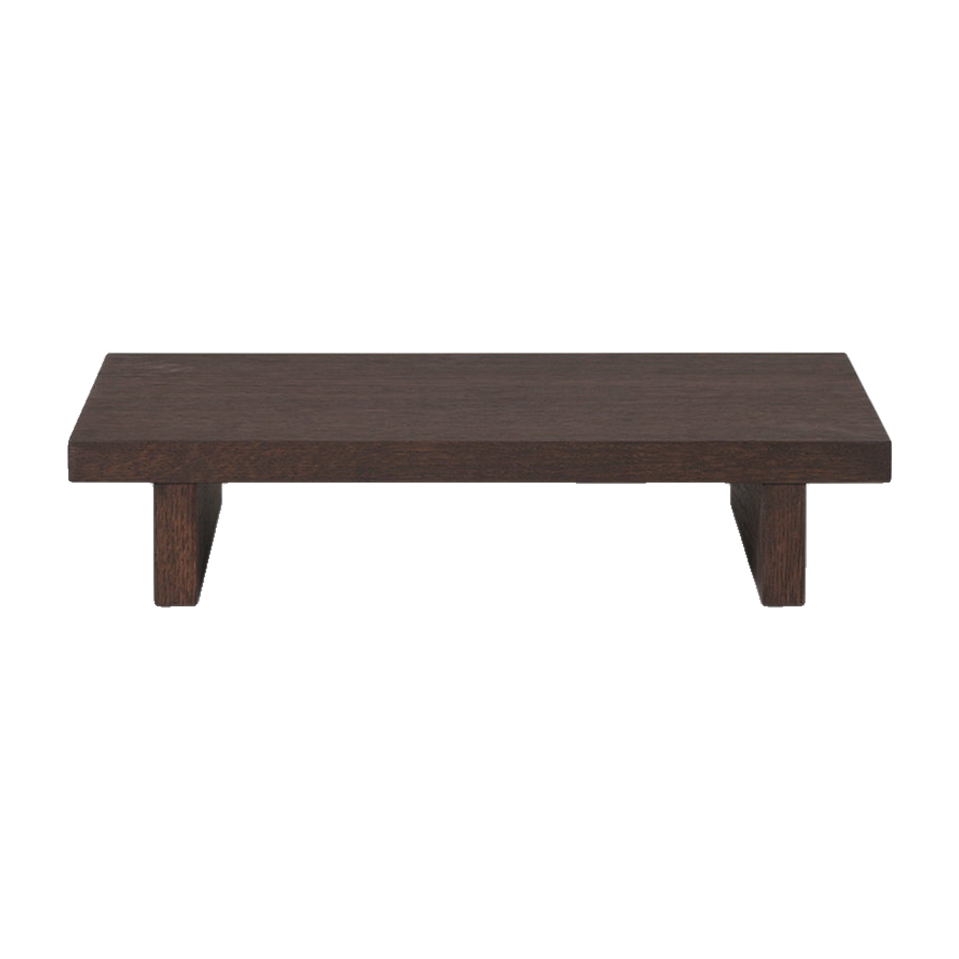 Beistelltisch aus dunkler Eiche 49cm Kona - -. Ferm living