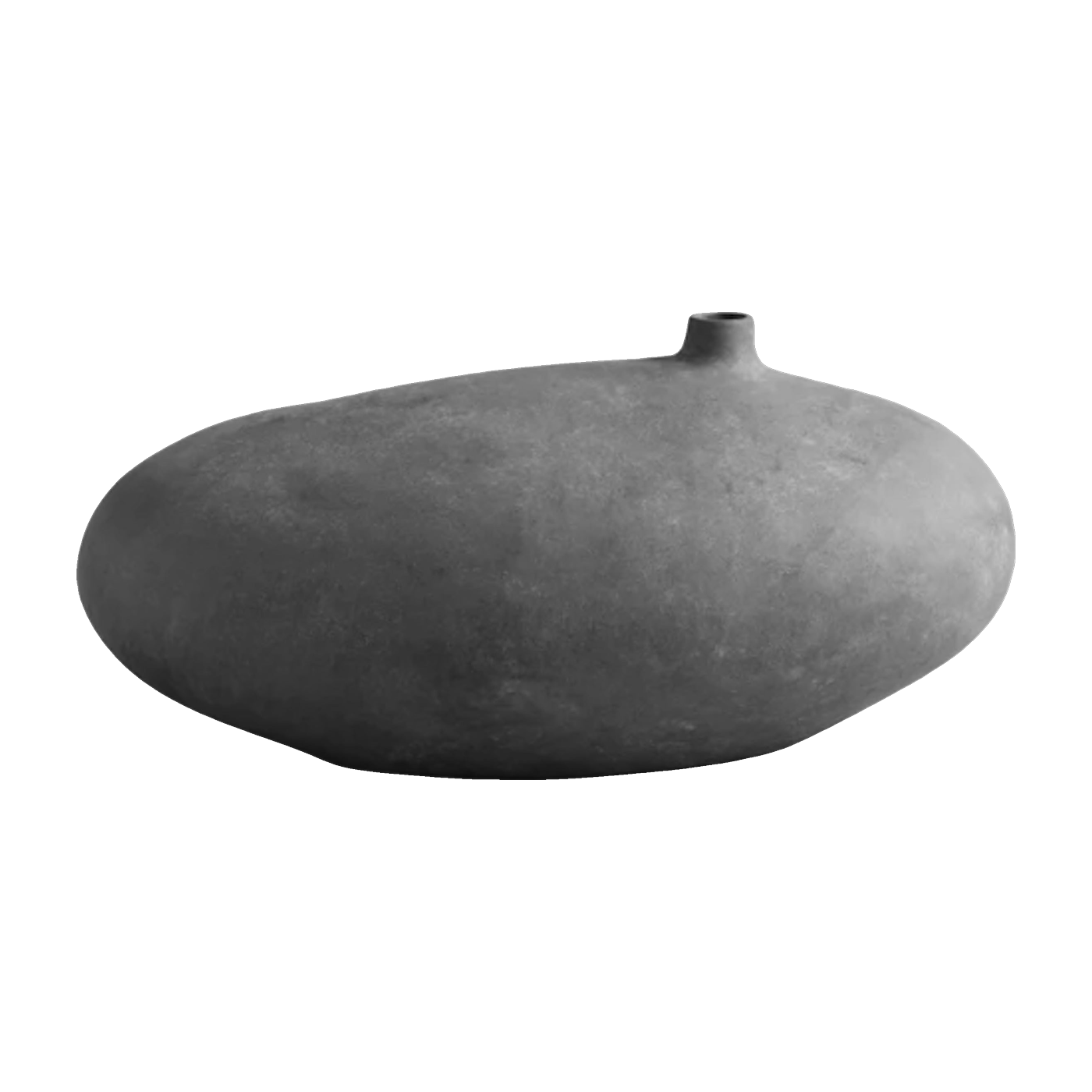 Submarine Vase, Fat - Dark grey