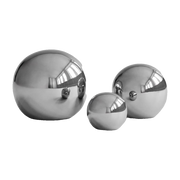 Set of Three Ceramic Balls with Chrome Finish - 101 COPENHAGEN