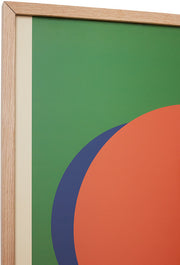 Œuvre d'art encadrée L'orange - HKLIVING