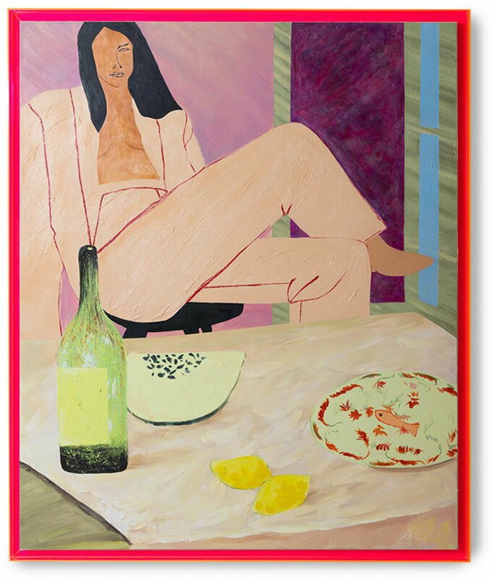 Œuvre d'art encadrée Get Your Groove On (127X152Cm) - HKLIVING - The Cool Republic