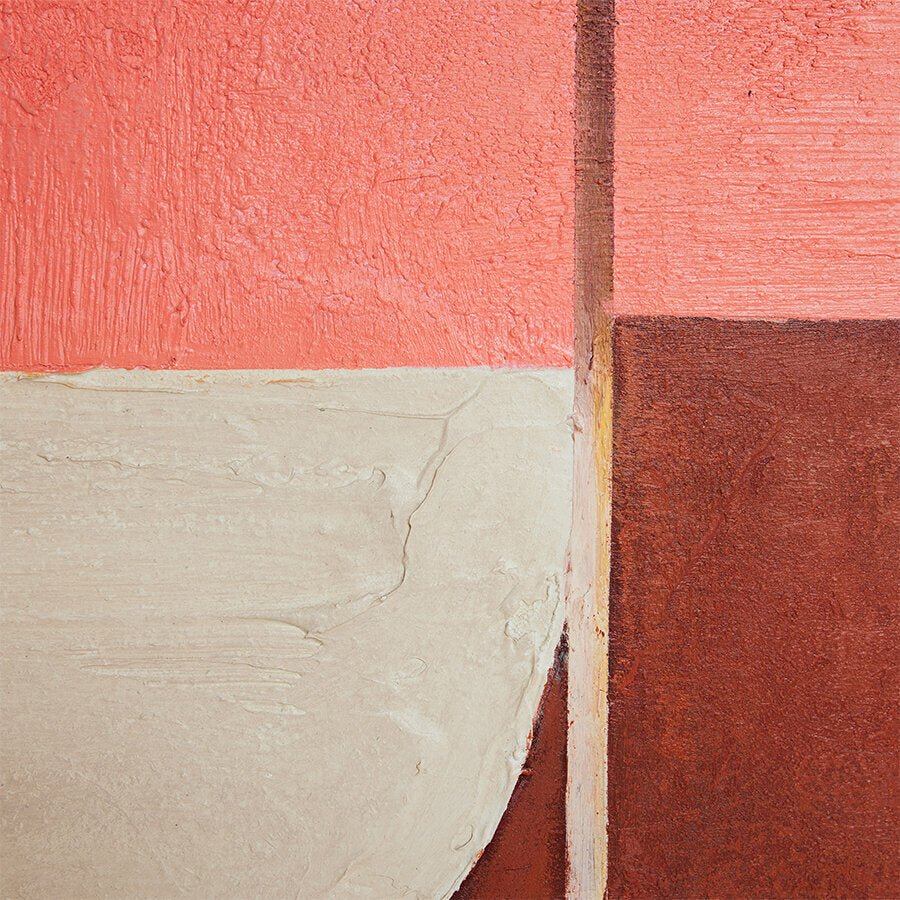 Framed artwork 'Roseate Hues' 107x127cm - HKliving - The Cool Republic