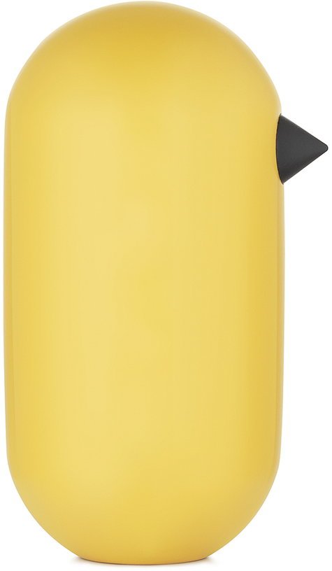 Oiseau en bois 10 cm jaune Little Bird Yellow - Normann Copenhagen - The Cool Republic