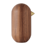 Oiseau en bois 10 cm noyer Little Bird Walnut - Normann Copenhagen - The Cool Republic