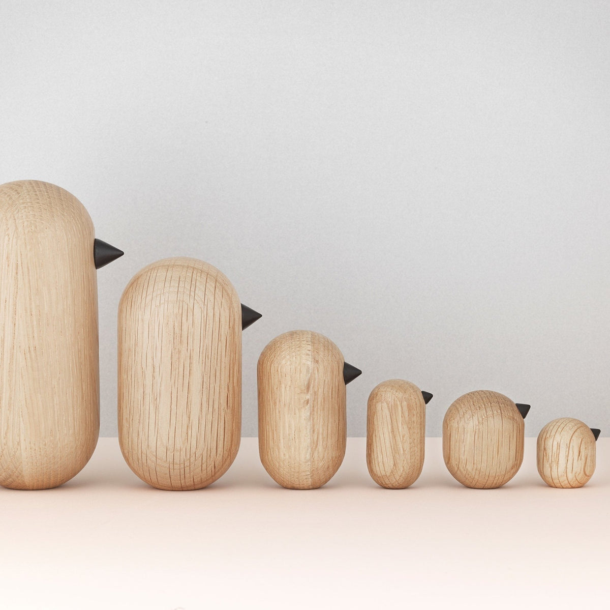 Oiseau en bois 3 cm Little Bird Oak - Normann Copenhagen - The Cool Republic