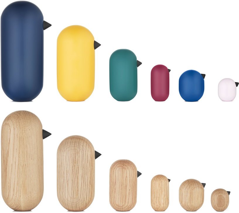Oiseau en bois 5 cm Little Bird - Normann Copenhagen - The Cool Republic