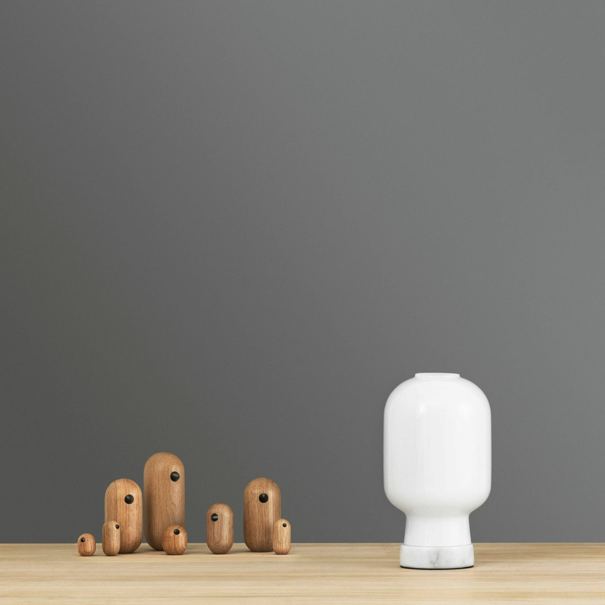 Oiseau en bois 5 cm Little Bird - Normann Copenhagen - The Cool Republic