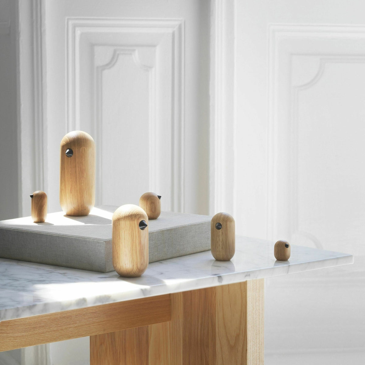 Oiseau en bois 5 cm Little Bird - Normann Copenhagen - The Cool Republic