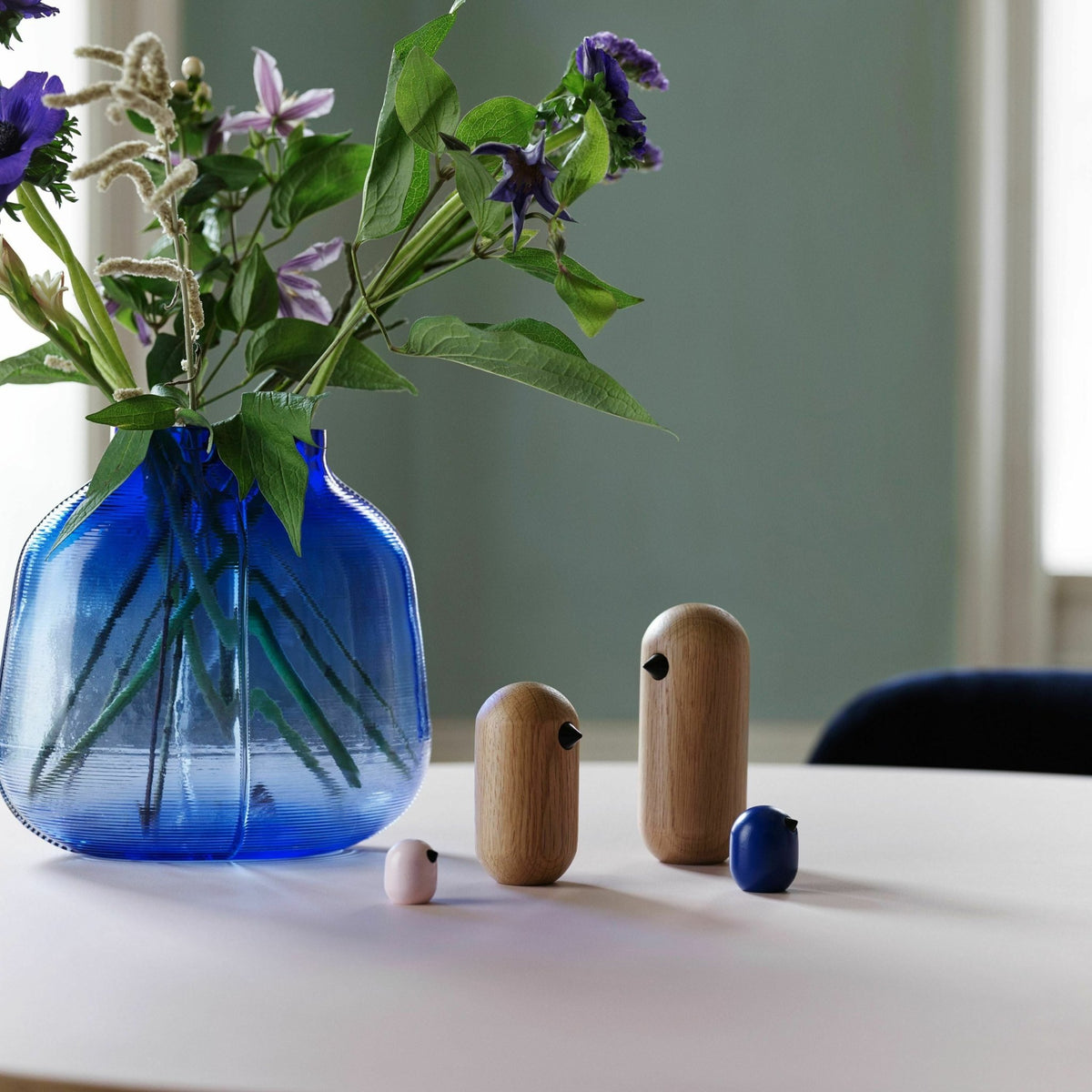 Oiseau en bois 5 cm Little Bird - Normann Copenhagen - The Cool Republic