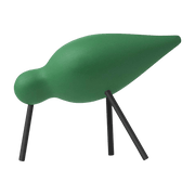 Oiseau en chêne vert et pieds en acier noirs M Shorebird vert - Normann Copenhagen - The Cool Republic