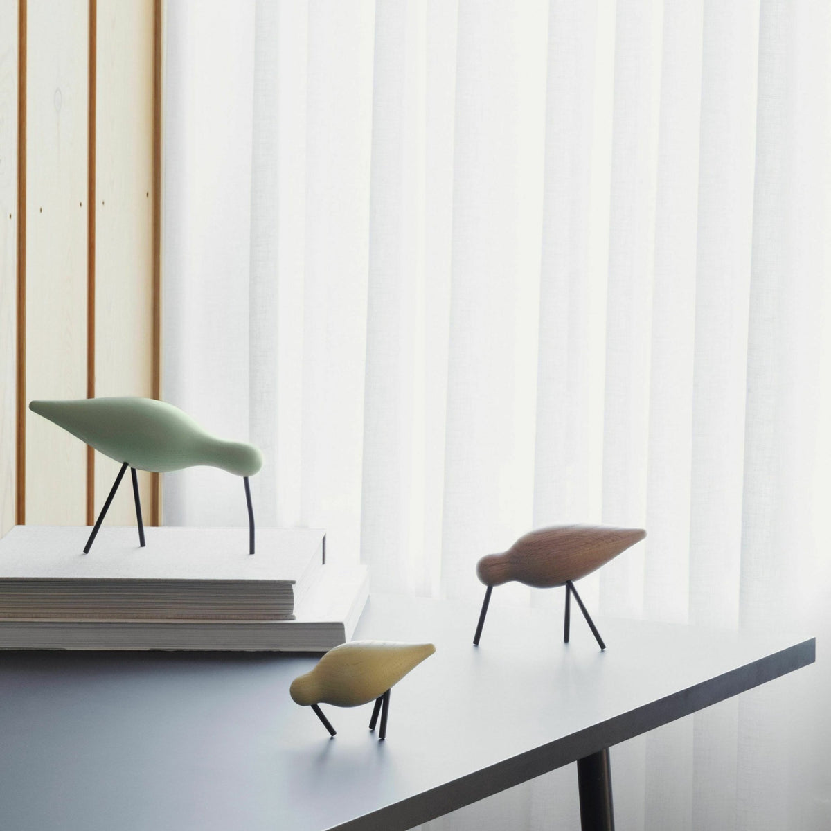 Oiseau jaune clair S Shorebird - Normann Copenhagen - The Cool Republic