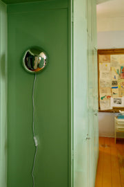 Applique murale en acier chromé Orb - HKLiving