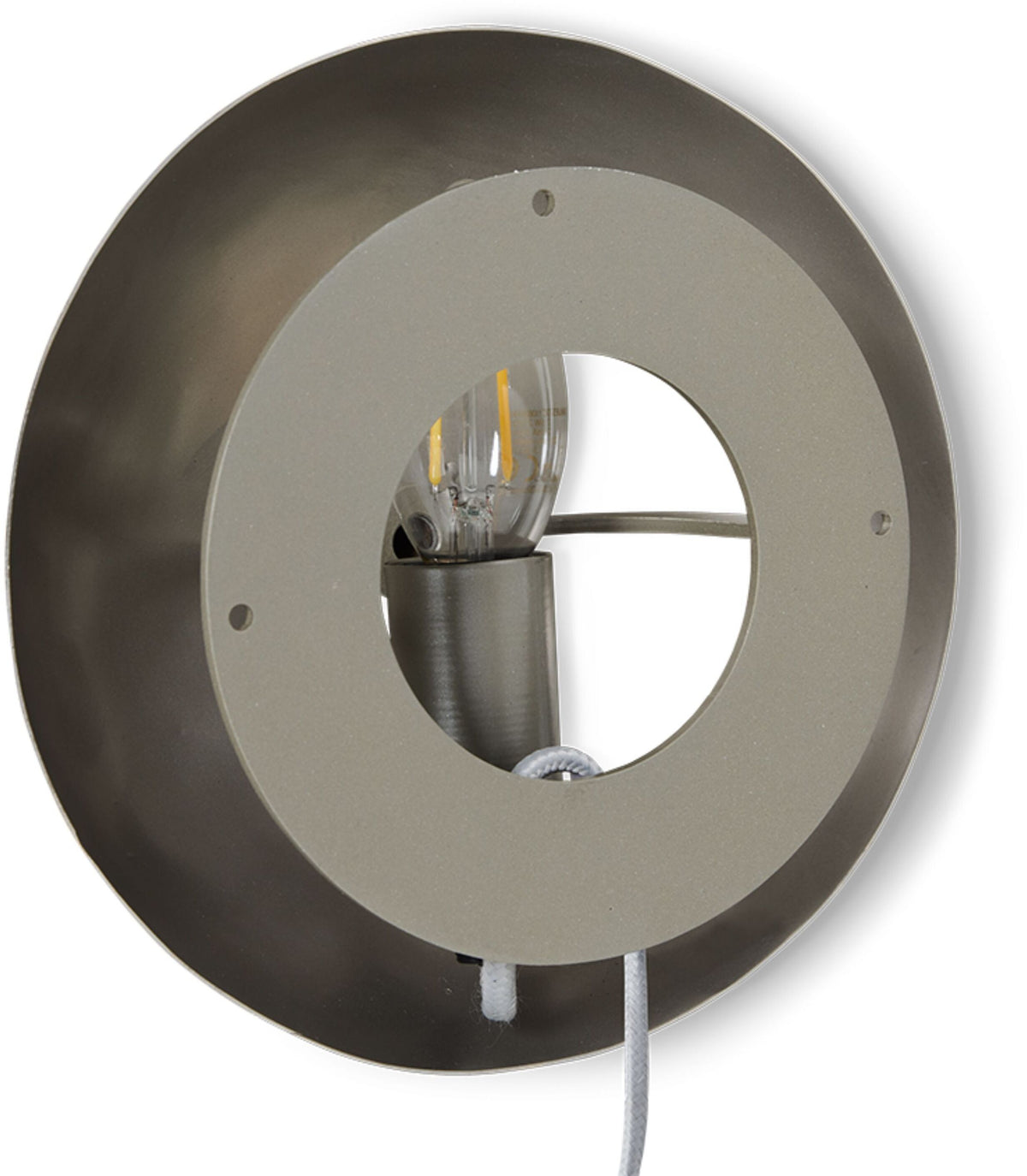Applique murale en acier chromé Orb - HKLiving