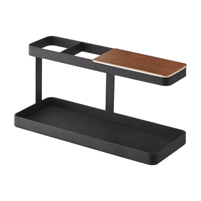 Brown desk organizer - Yamazaki - The Cool Republic