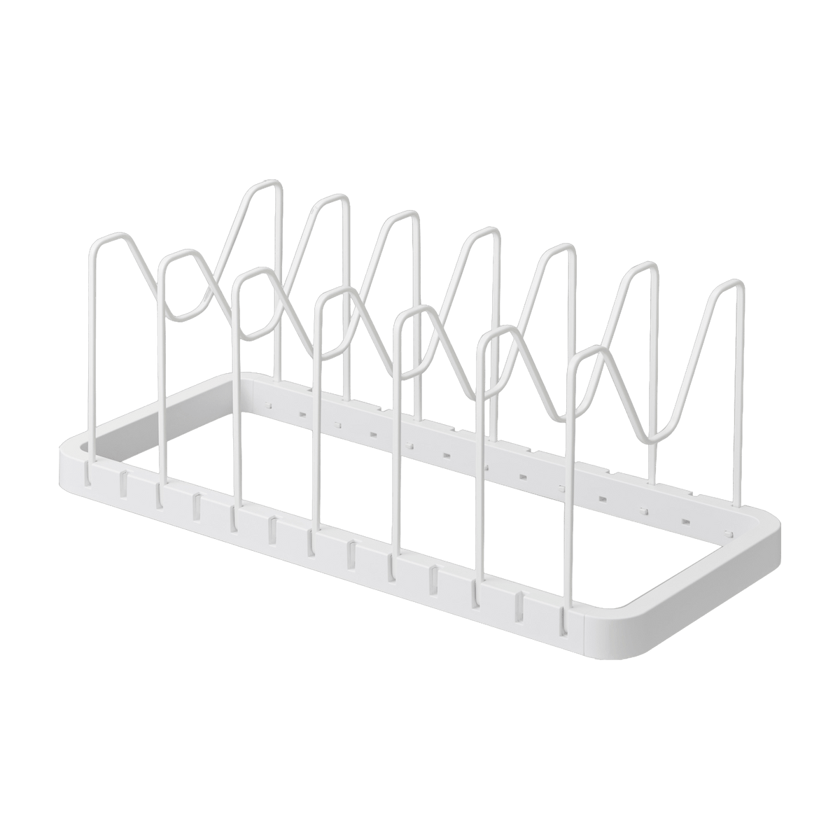 Organisateur de casserole et couvercles blanc - Yamazaki - The Cool Republic