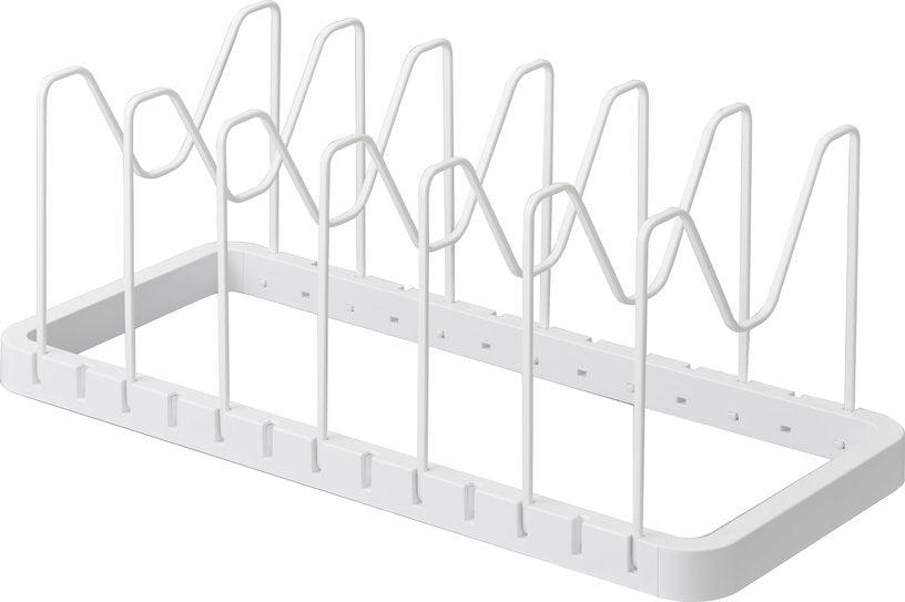 Organisateur de casserole et couvercles blanc - Yamazaki - The Cool Republic