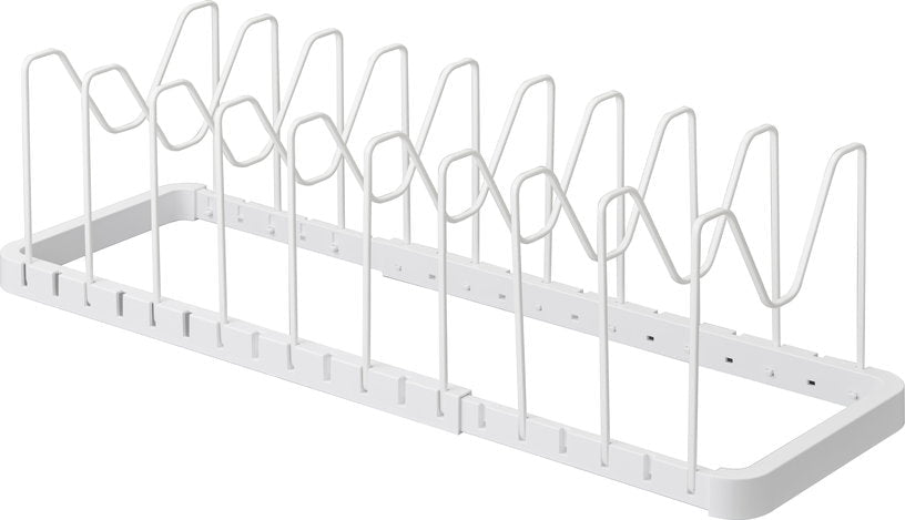 Organisateur de casserole et couvercles blanc - Yamazaki - The Cool Republic