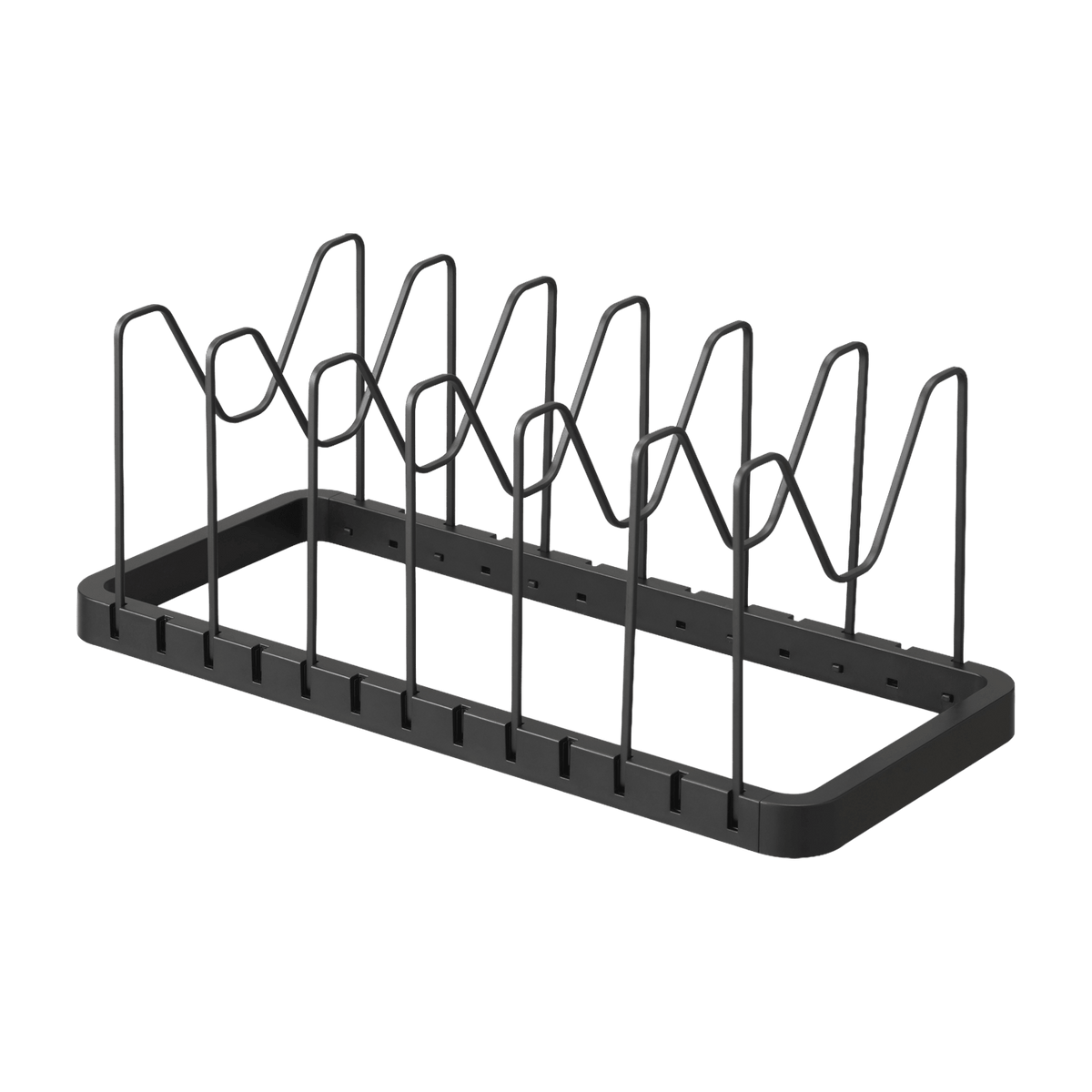 Organisateur de casserole et couvercles noir - Yamazaki - The Cool Republic