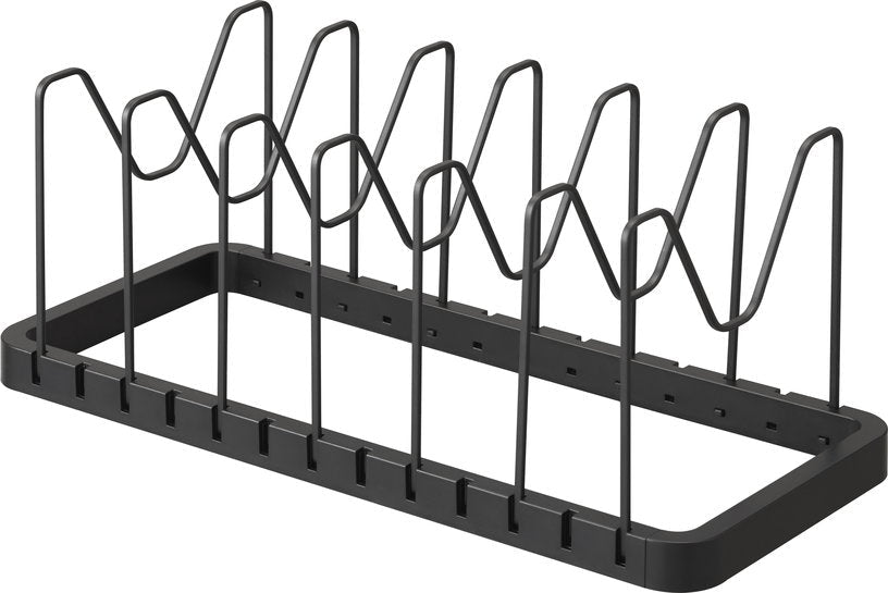 Organisateur de casserole et couvercles noir - Yamazaki - The Cool Republic