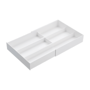 Tower white expandable drawer organizer - Yamazaki - The Cool Republic