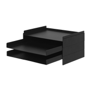 Organiseur de bureau noir Organiser - Ferm Living - The Cool Republic