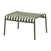 Ottoman de jardin en métal olive Palissade - HAY - The Cool Republic