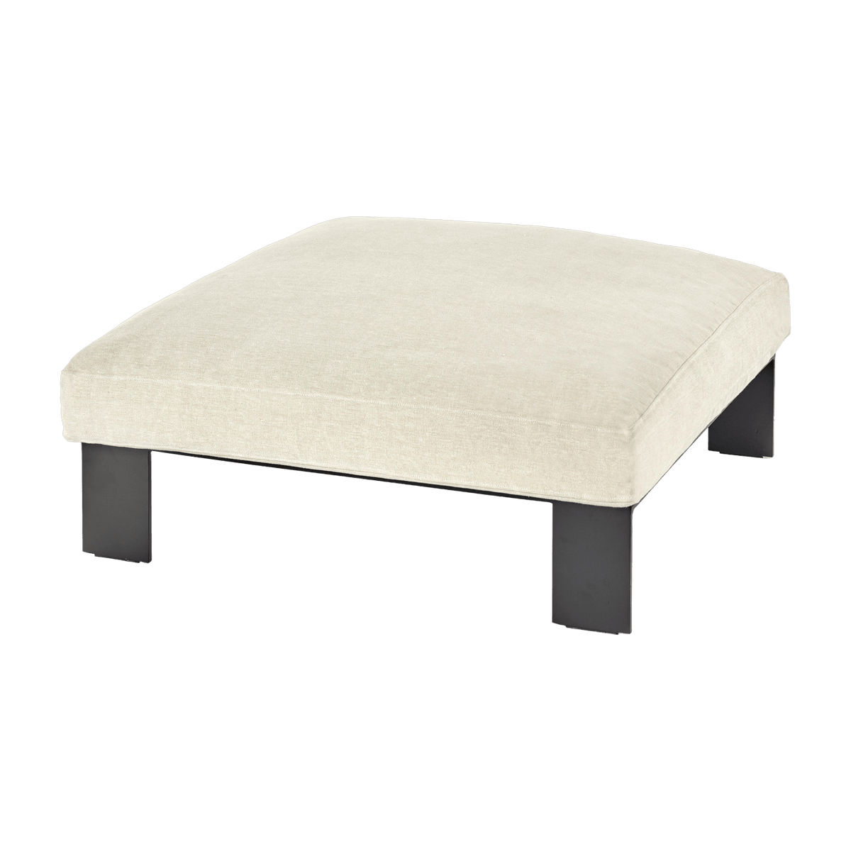 Ottoman d'extérieur beige en aluminium - Serax - The Cool Republic