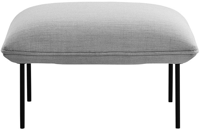 Ottoman en laine gris Nakki - Woud - The Cool Republic