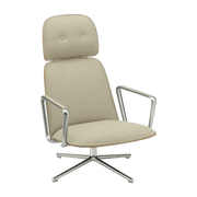 Pad Lounge Chair High Swivel Alu - Normann Copenhagen - The Cool Republic