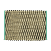 Paillasson en jute sable et vert 50 x 70 cm - Hay - The Cool Republic