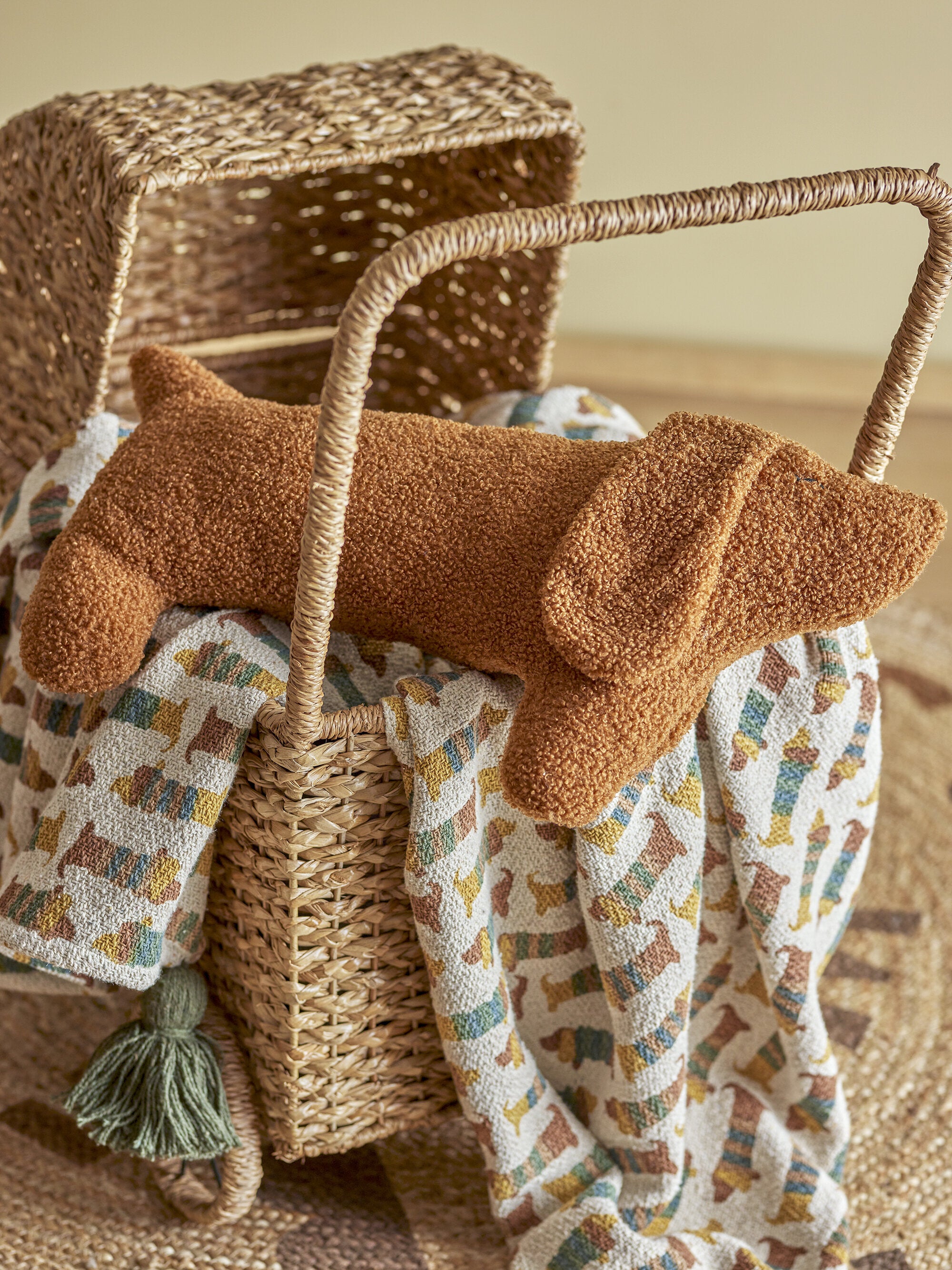 Palle Soft Toy Polyester marron - Bloomingville Mini