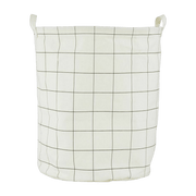 Panier à linge à carreaux 40 x 50 cm - House Doctor - The Cool Republic