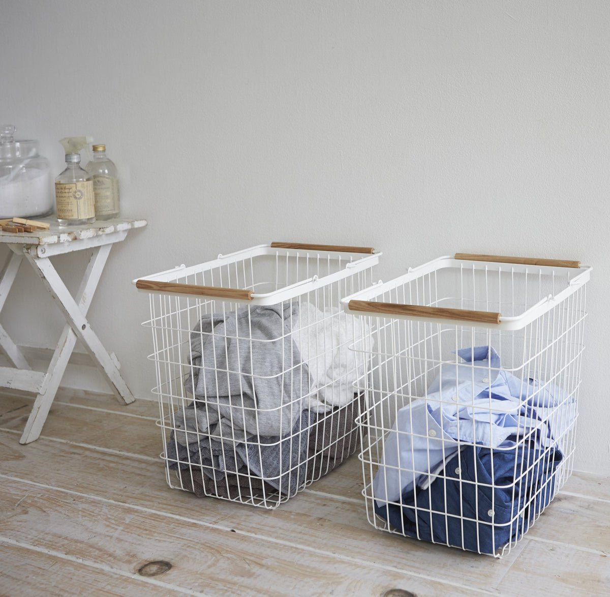 Panier à linge en fer L Tosca - Yamazaki - The Cool Republic