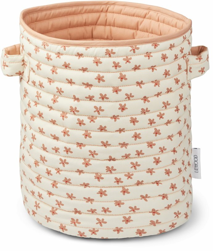 Panier à linge matelassé floral Ally - Liewood - The Cool Republic