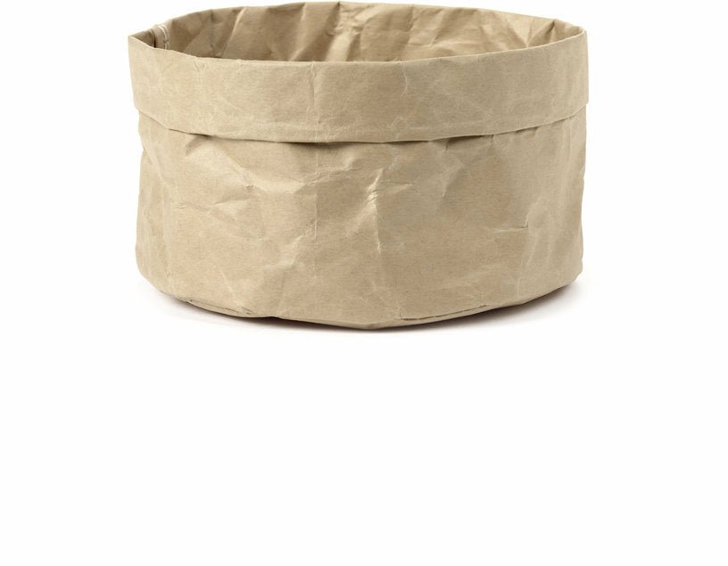 Panier à pain en papier beige 15cm - Serax - The Cool Republic