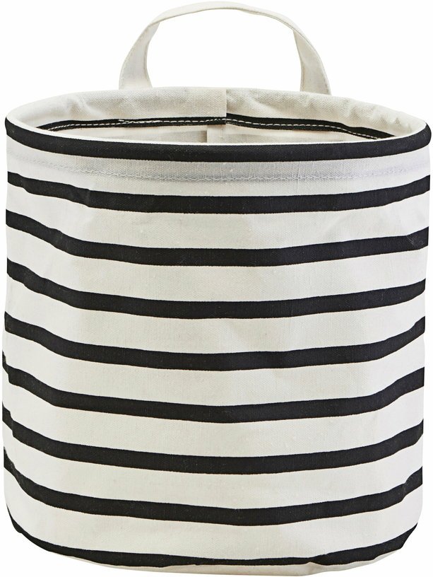 Panier de rangement à rayures 20 x 20 cm Stripes - House Doctor - The Cool Republic