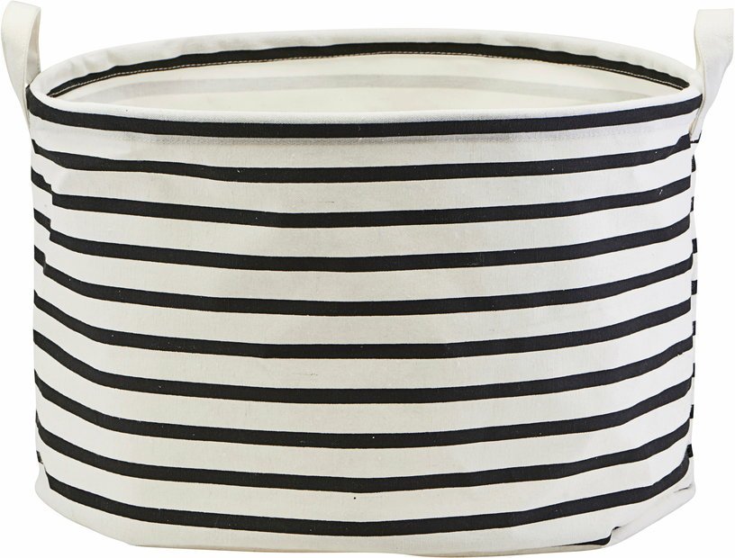 Panier de rangement à rayures 20 x 40 cm Stripes - House Doctor - The Cool Republic