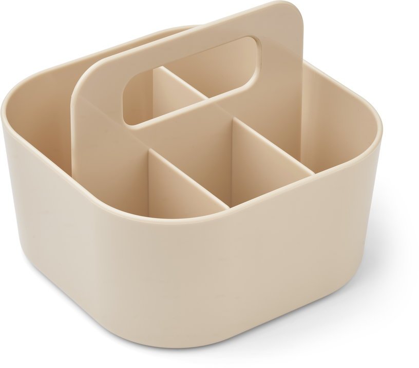 Panier de rangement en plastique recyclé apple blossom 17x17cm May - Liewood - The Cool Republic