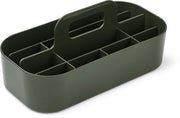 Panier de rangement en plastique recyclé hunter green 17x33cm Hope - Liewood - The Cool Republic
