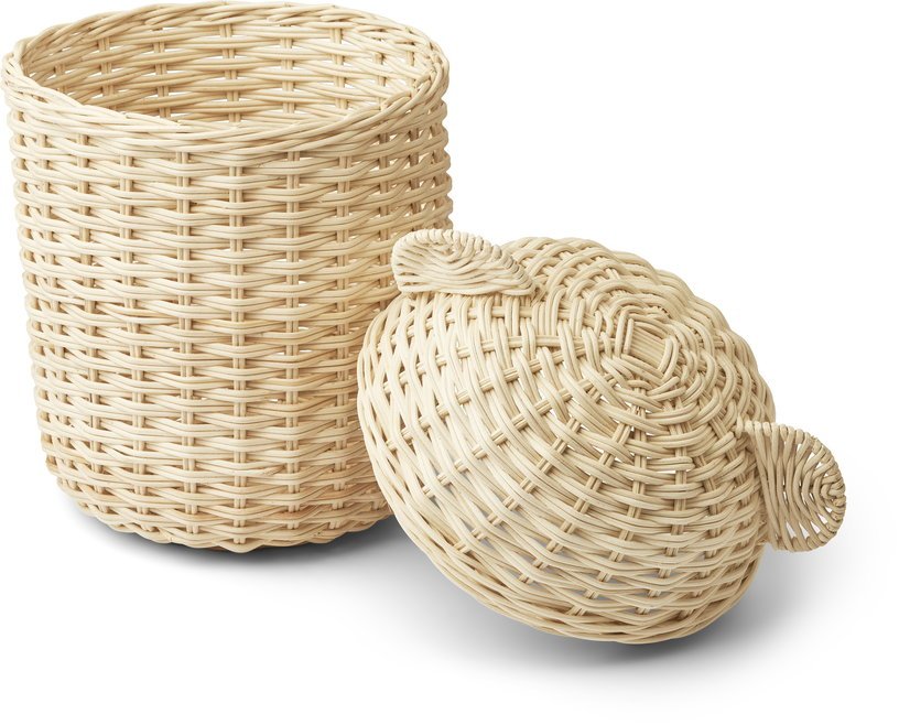 Panier de rangement ours naturel Kana - Liewood - The Cool Republic