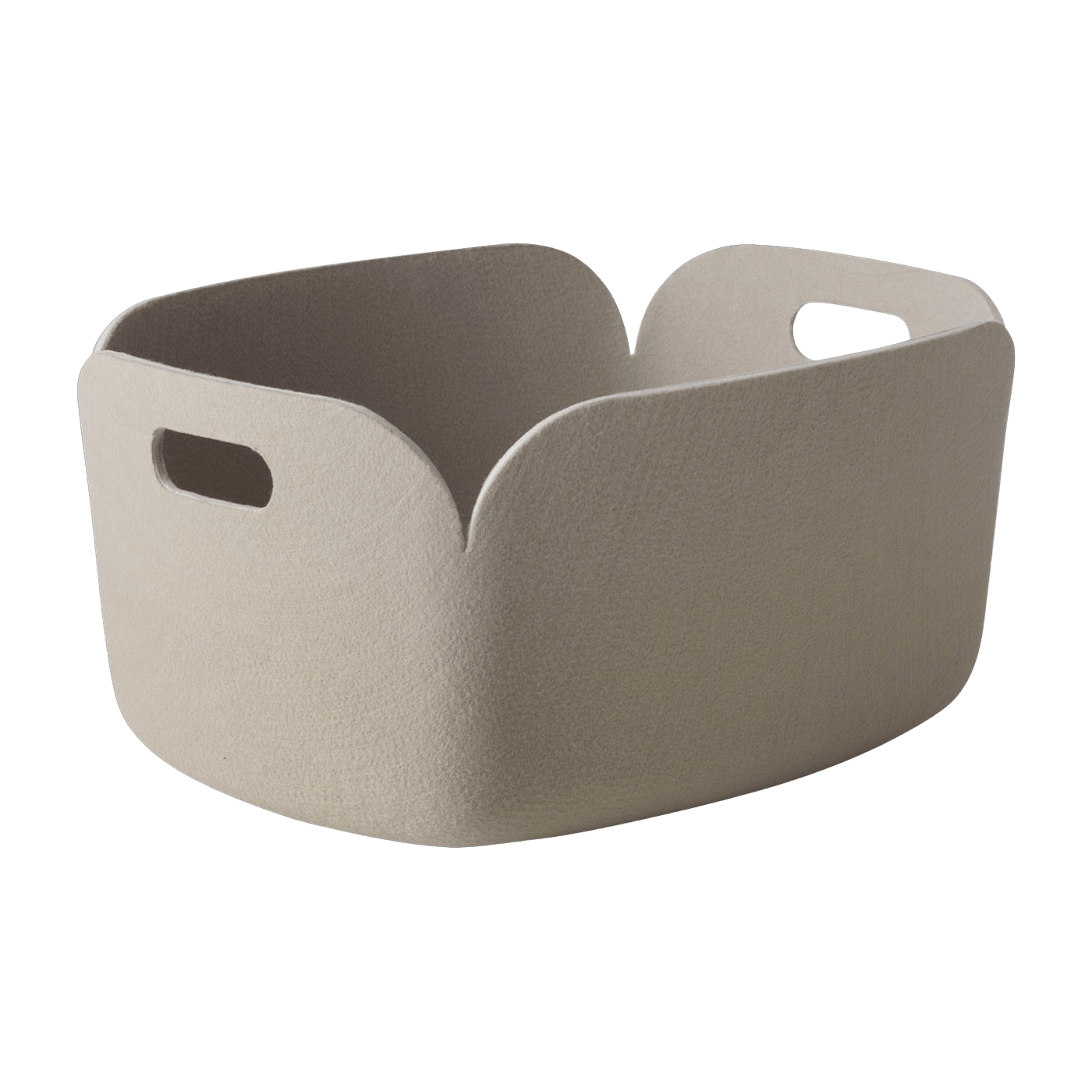 Panier de rangement recyclé sable Restore - Muuto - The Cool Republic