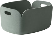 Panier de rangement recyclé vert pastel Restore - Muuto - The Cool Republic