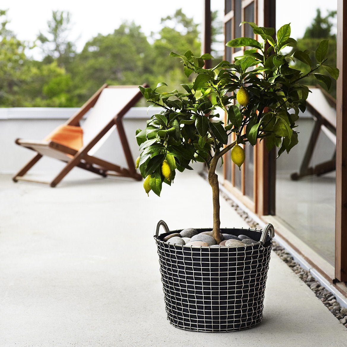 Panier en acier inoxydable 24 L Classic - KORBO - The Cool Republic