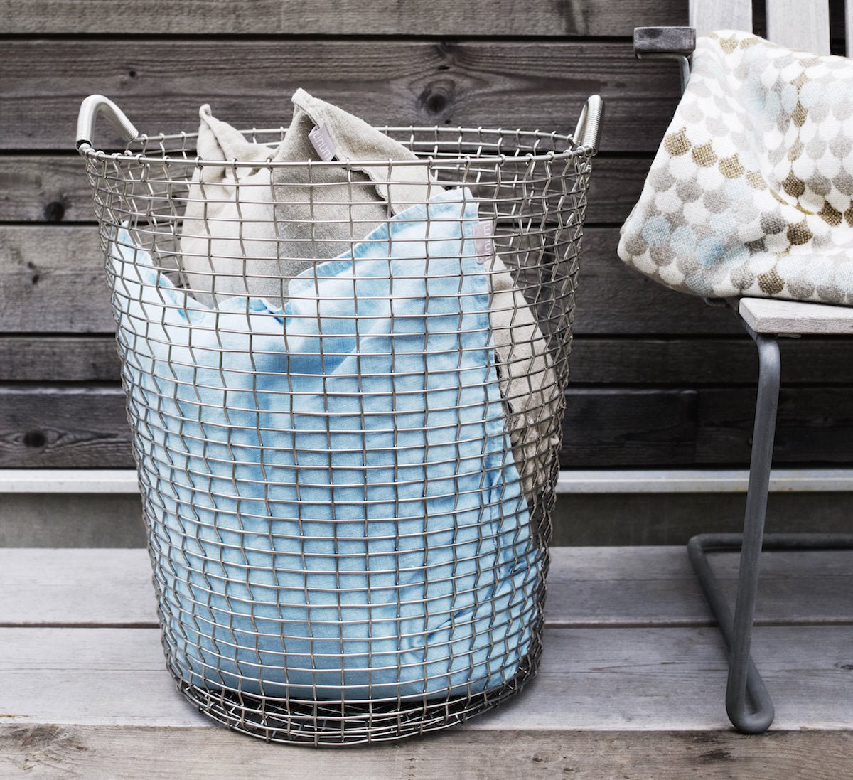 Panier en acier inoxydable 80 L Classic - KORBO - The Cool Republic