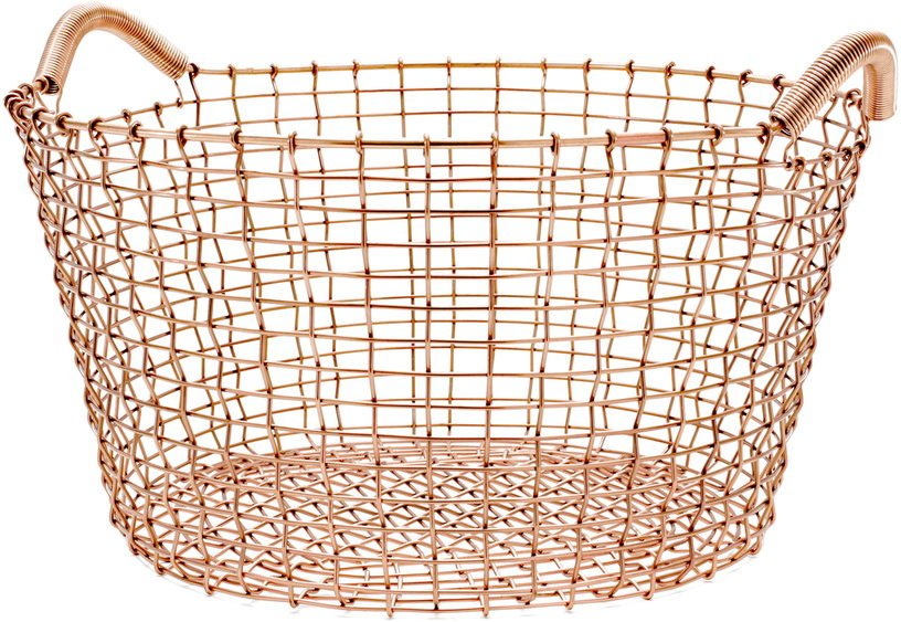 Panier en cuivre 35 L Classic - KORBO - The Cool Republic