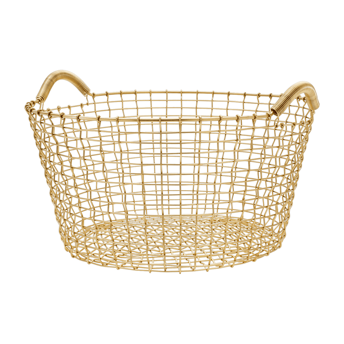 Panier en laiton 35 L Classic - KORBO - The Cool Republic